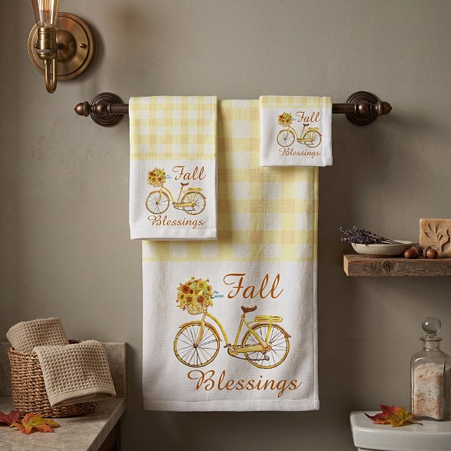 ensemble de serviette de bain à vélo de bénédictio (Créateur téléchargé)