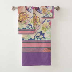 Ensemble de serviette de Bath de Nouveau d'art