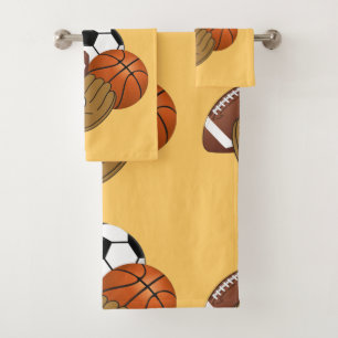 Ensemble de serviette de salle de bains de boules