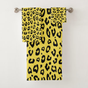 Ensemble de serviette de salle de bains de motif