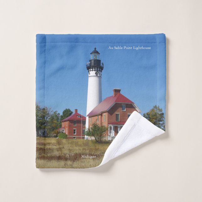 Ensemble de serviettes au Sable Point Lighthouse (Gant de toilette)