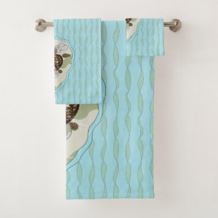 Ensemble de serviettes Callie la tortue de mer