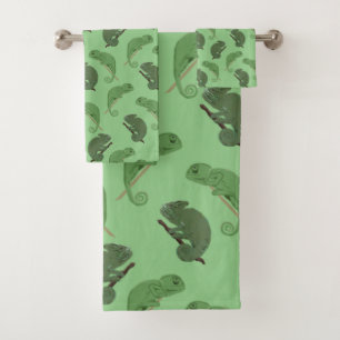 Ensemble de serviettes Chameleons
