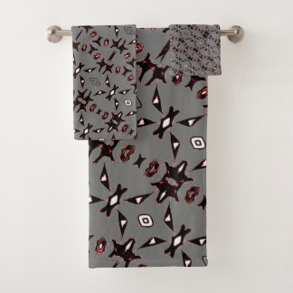 Ensemble de serviettes d'art Smokey Grey