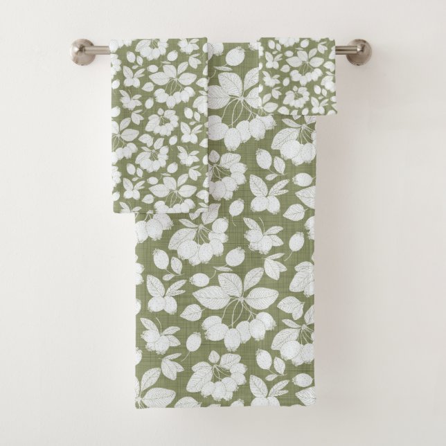 Ensemble de serviettes de baies de Whispering (En situation)