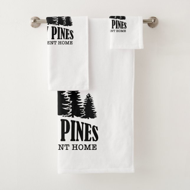 Ensemble de serviettes de bain (En situation)