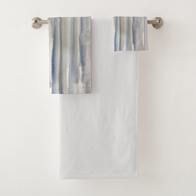 Ensemble de serviettes de bain Abstrait à l'eau (En situation)