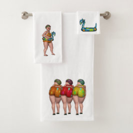Ensemble de serviettes de bain Beauty Beach