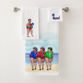 Ensemble de serviettes de bain Beauty Beach