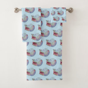 Ensemble de serviettes de bain Betta Fish