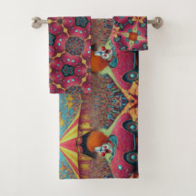 Ensemble de serviettes de bain Carnival Chaos
