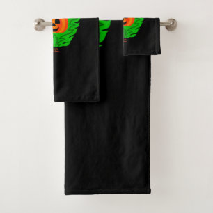 Ensemble de serviettes de bain Citrouille magique 