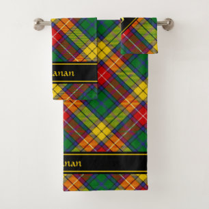 Ensemble de serviettes de bain Clan Buchanan Tarta