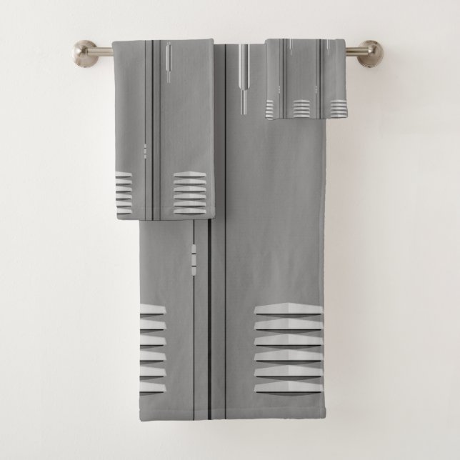 Ensemble de serviettes de bain Conception de vesti (En situation)