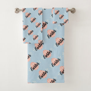 Ensemble de serviettes de bain de Pâques