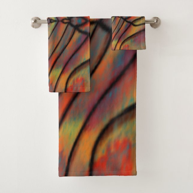 Ensemble de serviettes de bain Desert Dreams (En situation)