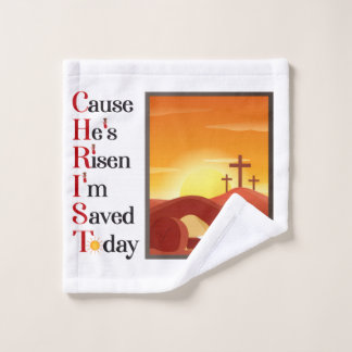 Ensemble de serviettes de bain en acronyme Christ