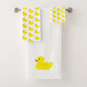 Ensemble de serviettes de bain en caoutchouc peint
