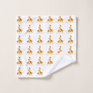 Ensemble de serviettes de bain - Girafe Mignon