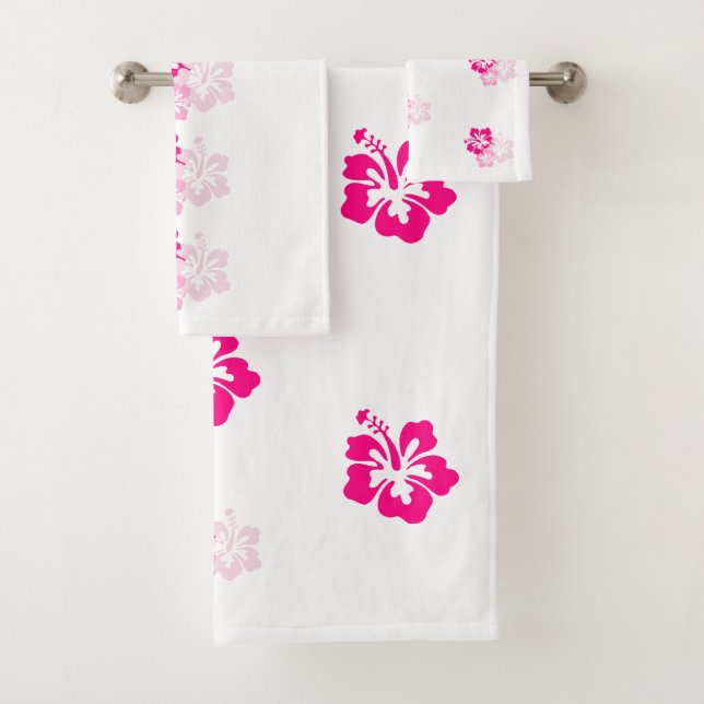 Ensemble de serviettes de bain Hawaii Aloha Collec (En situation)