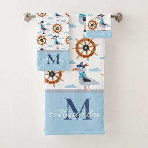 Ensemble de serviettes de bain Monogram