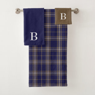 Ensemble de serviettes de bain monogrammé Clan Bak