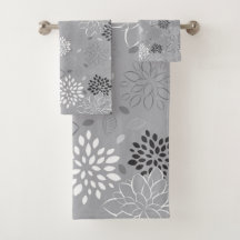 Ensemble de serviettes de bain, Motif minimaliste