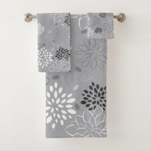 Ensemble de serviettes de bain, Motif minimaliste