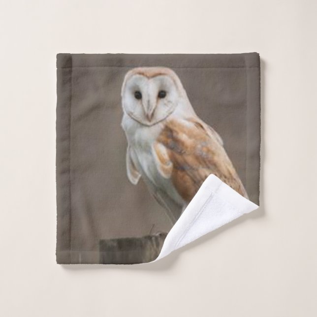 Ensemble de serviettes de bain Owl (Gant de toilette)