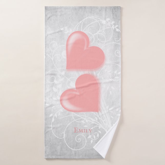 Ensemble de serviettes de bain personnalisées Coeu (Serviette de bain)