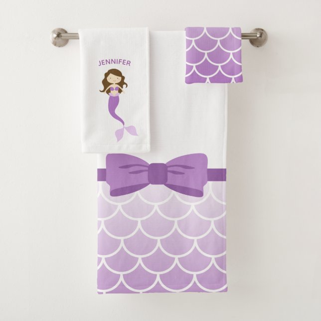 Ensemble de serviettes de bain personnalisées Viol (En situation)