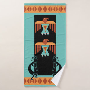 Ensemble de serviettes de bain Phoenix Turquoise K