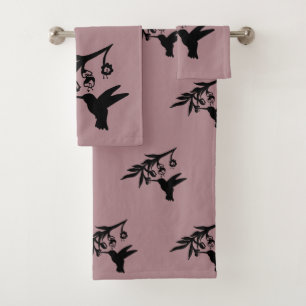 Ensemble de serviettes de bain pour colibri et fle