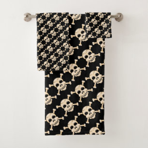 Ensemble de serviettes de bain pour le crâne et le
