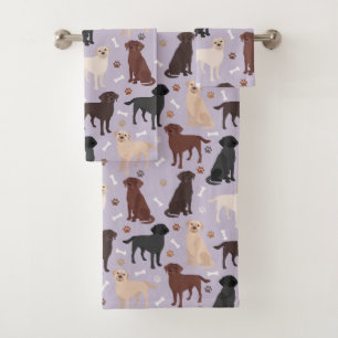Ensemble de serviettes de bain pour ramasseur Labr