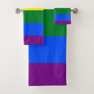 Ensemble de serviettes de bain Rainbow Pride