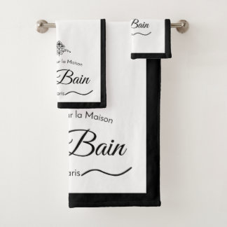 Ensemble de serviettes de bain redessiné
