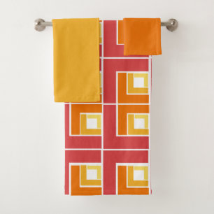 Ensemble de serviettes de bain rousses Topsy