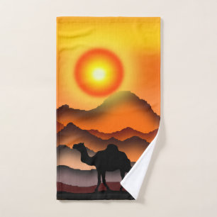 Ensemble De Serviettes De Bain Sunrise Desert - Pe