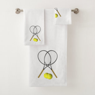 Ensemble de serviettes de bain Tennis Silver Sport