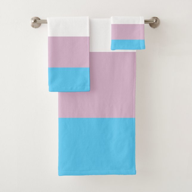 Ensemble de serviettes de bain Transgenre (En situation)