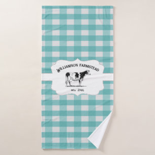 Ensemble de serviettes de bain turquoise Buffalo P