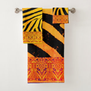 Ensemble de serviettes de bain Vivisi Zebra