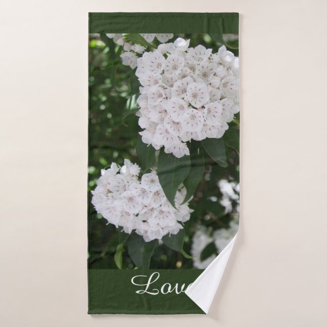 Ensemble de serviettes de bain White Mountain Laur (Serviette de bain)