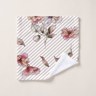 Ensemble de serviettes de bains Floral Watercolor