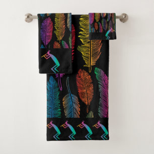 Ensemble de serviettes de bains Kokopelli Sud-Oues
