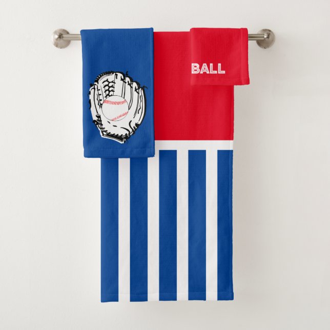 Ensemble de serviettes de base-ball (En situation)
