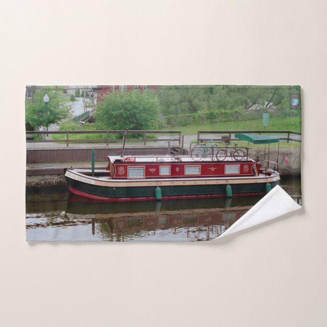 Ensemble de serviettes de bateau du canal Erie (Serviette à main)