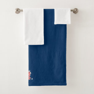 Ensemble de serviettes de hockey personnalisées