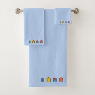 Ensemble de serviettes de plage des cases
